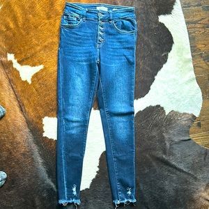 KanCan Signature High Rise Ankle Skinny Jeans